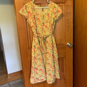 April Cornell Floral Dress